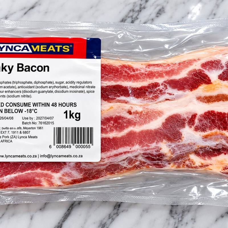 Streaky Bacon 1kg